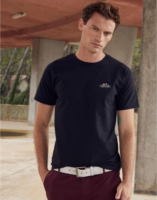 FOTL Vintage Tee featuring a small logo print on the front, made from 100% cotton with a modern fit and round neck.